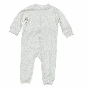 NWT H&M Grey Ribbed Footless PJ's